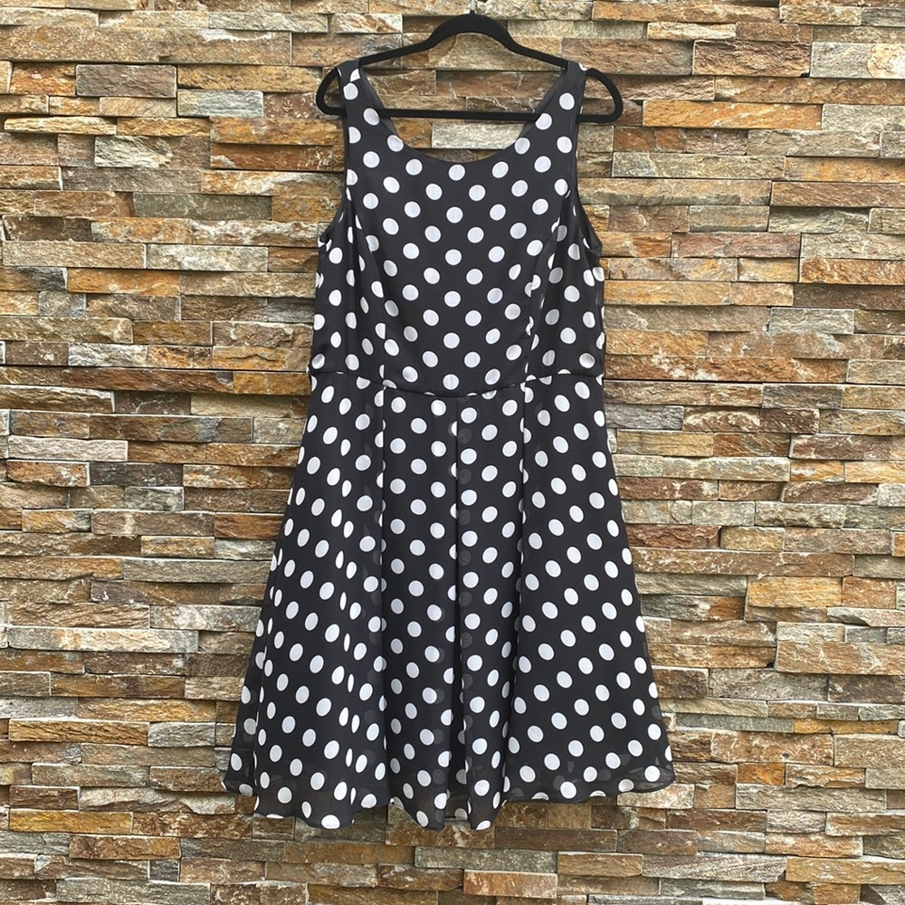 She’s Polka Dotted Summer Dress Size L